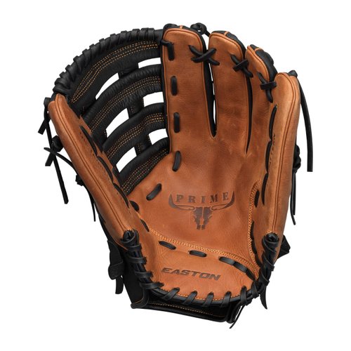 Easton Prime Slowpitch Softball Glove, 14"" RHT, Softball Deep Pocket Design, Dual Bar H Web, PSP14, Multicolor, Medium