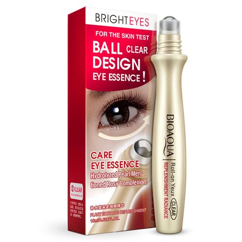 BIOAQUA Gold Essence Collagen Eye Cream Anti Dark Circle Wrinkle Repairing Ball-Pen Plant Extract...