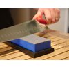 DMT (Diamond Machining Technology) 6-inch Diamond Whetstone Sharpening Stone with Plastic Case - Coarse, W6CP