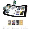 Basketball Cards Binder 400 Pockets, Trading Cards Holder Card Collectors Album,Trading Card Binder 4 Pocket with 50 Removable Sleeves for Basketball Card and Sports Card