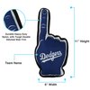 MLB Los Angeles Dodgers #1 FAN TOY. Best SPORTS Dog Toy with Double stitched trim and Tough Nylon material filled with Chewable Polyfil and INNER SQUEAKER