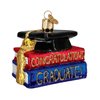 Old World Christmas Ornaments: Congrats Graduate Glass Blown Ornaments for Christmas Tree (36091)