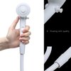 OYMOV RV Shower Head with Hose - Non-Metallic Outdoor RV Shower Kits Replacement with Pause Function for RVs, Fifth Wheels, Motor Homes, Travel Trailers, Campers, Boats, White