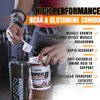 MUSCLEOLOGY Super 8 High Performance BCAA, Electrolyte & Glutamine Blend Formula - Post-Workout Recovery and Muscle Building Supplement, 30 Serving (Maracuya)