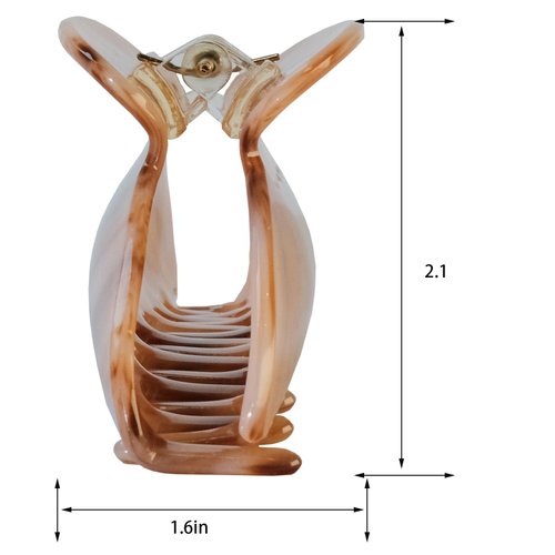 Ailiya Hair Claw Clips, French Hair Pin for Thick Hair Handmade, Girls Hair Claw Clips, Durable Stylish Hair Accessories for Women, Strong Hold No Slip Grip for Women and Girls