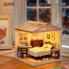 Wowood Super Creator-Mini Blocks Model Building Set for Adults, Miniature Plastic House Kit Super Store-Building Blocks Toys for Teens 8-12, DIY Crafts/Hobbies for Teens&Adults (Sweet Dream Bedroom)
