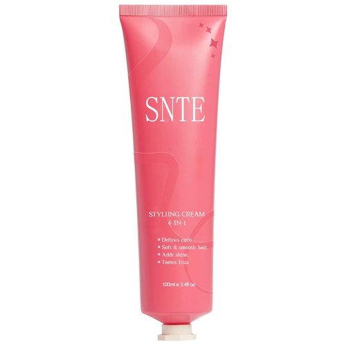 4-In-1 Styling Cream, Hair Styling Cream for Slick Back Hair, Anti Frizz Hair Cream for Smooth &amp; ...