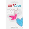 Prym Love Birdy Needle Threader with Thread Cutter, Pink