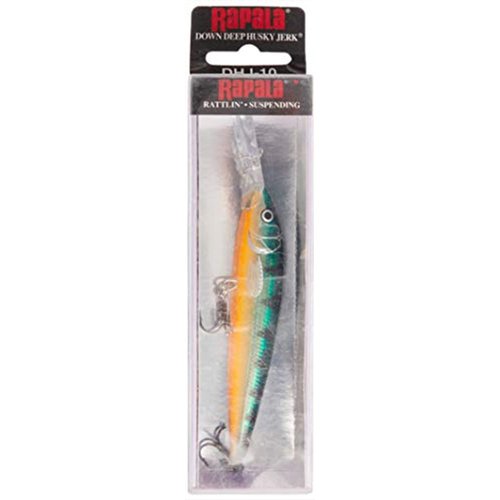 Rapala Down Deep Husky Jerk 10 Fishing lure, 4-Inch, Glass Perch