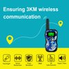 Walkie Talkie for Kids, Toys for 3-12 Year Old Boys Girls with Backlit LCD Display and Flashlight Range Up to 3 KM Gifts for 3-12 Year Old Boys Girls
