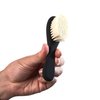 Level 3 Clipper Brush - Soft Bristles for Comfort - Compact and Elegant Design - Hair Stylist and Barbers - Level Three Mini Hair Brush