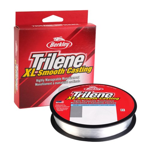 Berkley Trilene® XL®, Fluorescent Clear/Blue, 12lb | 5.4kg, 300yd | 274m Monofilament Fishing Line, Suitable for Freshwater Environments