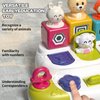 PANITU Baby Pop-Up Toys Montessori Cause and Effect Toys for 1 Year Old Boy Girl Interactive Animal Toy for Toddlers 1-3 Early Learning Baby Toys 9-12-18 Months Birthday Gifts for Infant