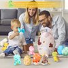 11 Pieces Dinosaur Stuffed Animal Small Dino Plush Toy and Egg Bag Set Stuffed Dinosaur Cute Stuffed Animals Plush Toys Soft Dinosaur Stuff Animals for Birthday Dinosaur Themed Party Decorations