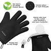 KITCHEN PERFECTION Silicone Smoker Oven Gloves -Extreme Heat Resistant BBQ Gloves -Handle Hot Food Right on Your Smoker Grill Fryer Pit|Waterproof Oven Mitts Grill Gloves |Superior Value Set+3 Bonuses