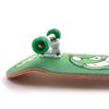 SPITBOARDS 34mm x 96mm Pro Fingerboard Set-Up (Complete) | Real Wood Deck | Pro Trucks with Lock-Nuts and Pro Bushings | Polyurethane Pro Wheels with Bearings | Slimeball (Green Version)