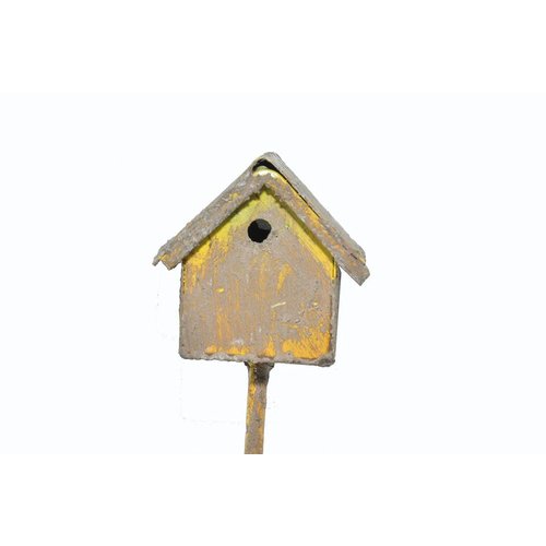 G & F Products MiniGardenn 10020 Fairy Garden Miniature Bird House Pick