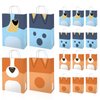 NF ORANGE 12PCS Blue Dog Party Gift Bags Blue Dog Birthday Party Supplies, Blue Dog Party Decoration