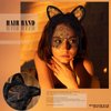 Acenail Cat Ears Headband with Veil, Black Lace Hairband for Women, Sexy Cat Mask, Party Decoration Headdress, Bunny Ears Hairband, Costume Accessories for Halloween, Carnival, Masquerade, Nightclubs