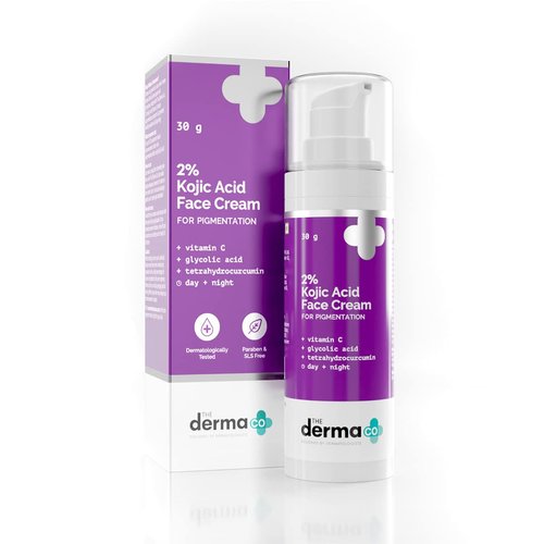The Derma Co Face Cream | Infused with Vitamin C | Helps Reduce Wrinkles, Spots & Scars | Damage Repair Moisturizer | Suits All Skin Types | 1.01 Fl Oz/30ml