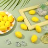 Hungdao 20 Pack Lemon for Party Favors Mini Foam Lemon Relieve Stress Ball Slow Rising Funny Lemon Stress Relieve Toys for School Carnival Themed Party Prize Bag Fillers