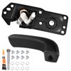 FAERSI Interior Door Handle Kit, Left Driver Side, Plastic, 2010-2014 Silverado, GMC Sierra, Tahoe, Avalanche, Suburban, Yukon, Pickup Truck