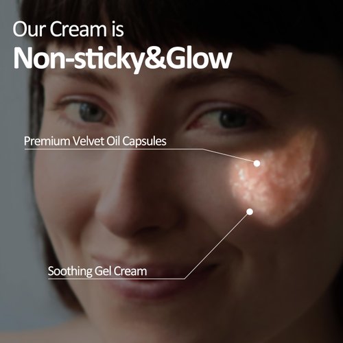 saltysleep Cream - Dex-panthenol Soothing Gel Cream, 3.38fl/3.38oz Hydrating Face Moisturizer, Korean Skincare for All Skin Types