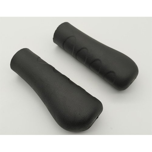 Rollator Hand Grip,Wheelchair Hand Grip,Transport Chair Hand Grip,Knee Walker Hand Grip.Universal Replacement Parts,Ergonomic Design Makes,Surface Anti-Slip Texture,Excellent Comfort(1Pr,Black)