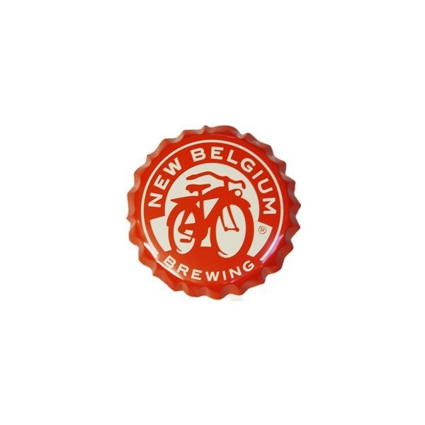 Giant Bottle Cap Sign, Compatible with New Belgium Brewing