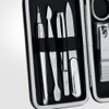 Korean Nail Clipper! World No. 1. Three Seven (777) Premium Quality Gift Travel Manicure Grooming Kit Nail Clipper Set (8 PCs, 377BVC), Made in Korea, Since 1975