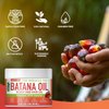 Batana Oil for Hair Growth: 100% Batana Oil from Honduras as Hair Mask, Scalp and Hair Oil, Repairs Damaged Hair, Reduces Hair Loss, 4oz (118ml)