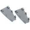 Havgufil 2PCS Sun Visor Support Clip for 2007-2013 Chevy Silverado Tahoe GMC Sierra Yukon #15882854 Gray