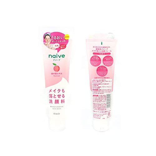 Naive Kracie Makeup Cleansing Foam Peach, 200g