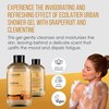 ECOLATIÈR Natural Shower Gel Grapefruit & Clementine Body Wash - 97.5% Natural Ingredients, Vegan Certified, Not Tested on Animals - Moisturizing Body Wash for Women & Men, 20.3 - Fl Oz / 600 ml