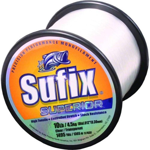 Sufix Superior 1/4-Pound Spool Size Fishing Line (Yellow, 20-Pound)