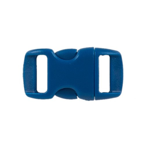 PARACORD PLANET Brand Contoured Side Release Buckle – 3/8 Inch (Navy, 10 Pack)