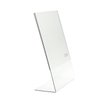 SOURCEONE.ORG Premium 5 x 7 Slant Back Clear Acrylic Sign Holder, Ad Frame, Picture Frame