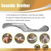 Stainless Steel Gua Sha Scraping Massage Tool - IASTM Tools Great Soft Tissue Mobilization Tool,Therapy Used for Back, Legs, Arms,Neck,Shoulder (S Shape)