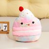 CozyWorld 12" Macaron Plush Pillow Stuffed Animals Original Plushie Cake - Funny Food Stuffed Toys Ultrasoft Cute Room Decor Gift for Kids Boys Girls