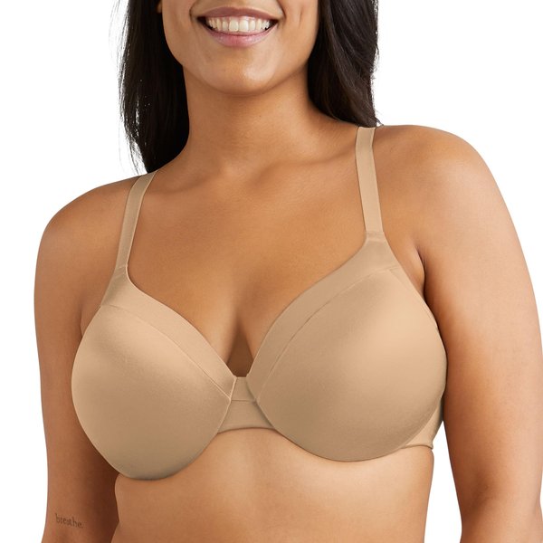 Maidenform womens Comfort Devotion Tailored Full T-shirt Bra 09436 Extra Coverage, Body Beige, 36C US