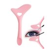 Reusable Eyeliner Stencils Silicone Winged Tip Eyebrow Pencil Smoky Eyeshadow Applicators Plate Cat Shape Guide Template Multifunctional Lazy Quick Makeup Tool