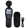 Decibel Meter, Sound Level Meter,Portable Noise monitor with 30dB~130dBA Measuring Range, LCD Backlight Display, Compact Tripod Mount, Noise Measurement Professional Instrument