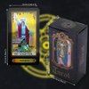 QNCIGER Tarot Cards Set, 78 Tarot Cards for Beginners, Surface Laser Tarot Card Deck with English Instructions Book