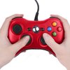 USonline911 Wired Controller Replacement for Xbox 360 Joypad Vibration Gamepad Joystick for PC Controller for Windows 7/8 / 10(Red
