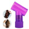 MAVIS LAVEN 360° Roatable Spin-in-curl Hair Dryer Diffuser Curly Tornado Hair Curler Blow Dryer Wind revolveHair Curl Diffuser(purpke)