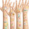 HOWAF 160+ Spring Easter Temporary Tattoos,Hello Spring Party Supplies Tulip Bloom Temporary Tattoos Stickers for Adults and Kids Cute Cartoon, Spring Flowers Butterflies Waterproof Tattoos Stickers