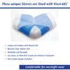 PediFix Visco-Gel Heel-So-Smooth Heel Sleeves - One Size Fits Most