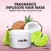 Suelto Silk + Shine Hair Mask Instant Shine Enhancing Hair Mask Formulated with Argan Oil, Sunflower Oil Panthenol, Hydrolyzed Proteins 12 Fl. Oz