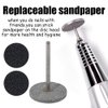 Sanding Disc Nail Drill Bits Electric Foot File Drill Bits for Nails Dead Skin Cuticle Bit for Nail Drill Bit Foot Callus Remover Pedicure Supplies Manicure Tools Nail Bits for Nail Salon Foot Care