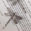 Dragonfly Hair Clip,Antique Headwear Wedding Retro Styling Hair Clip,Bridal Headdress, Color Head Wear Styling Hair Accessories for Girls Women Bobby Pins Hairpins French (1)